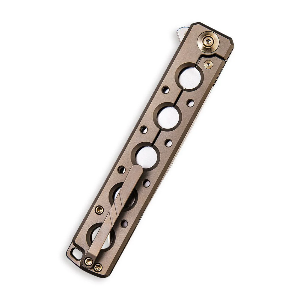 WEKNIFE Miscreant Flipper Knife Titanium Handle (4" CPM S35VN Blade) 913B - Image 3