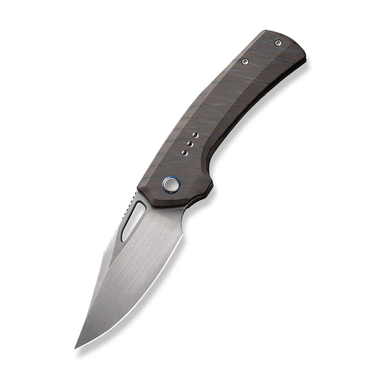 WEKNIFE Nefaris Flipper & Thumb Hole Knife Titanium Handle (3.48" CPM 20CV Blade) WE22040D-4 - Image 3