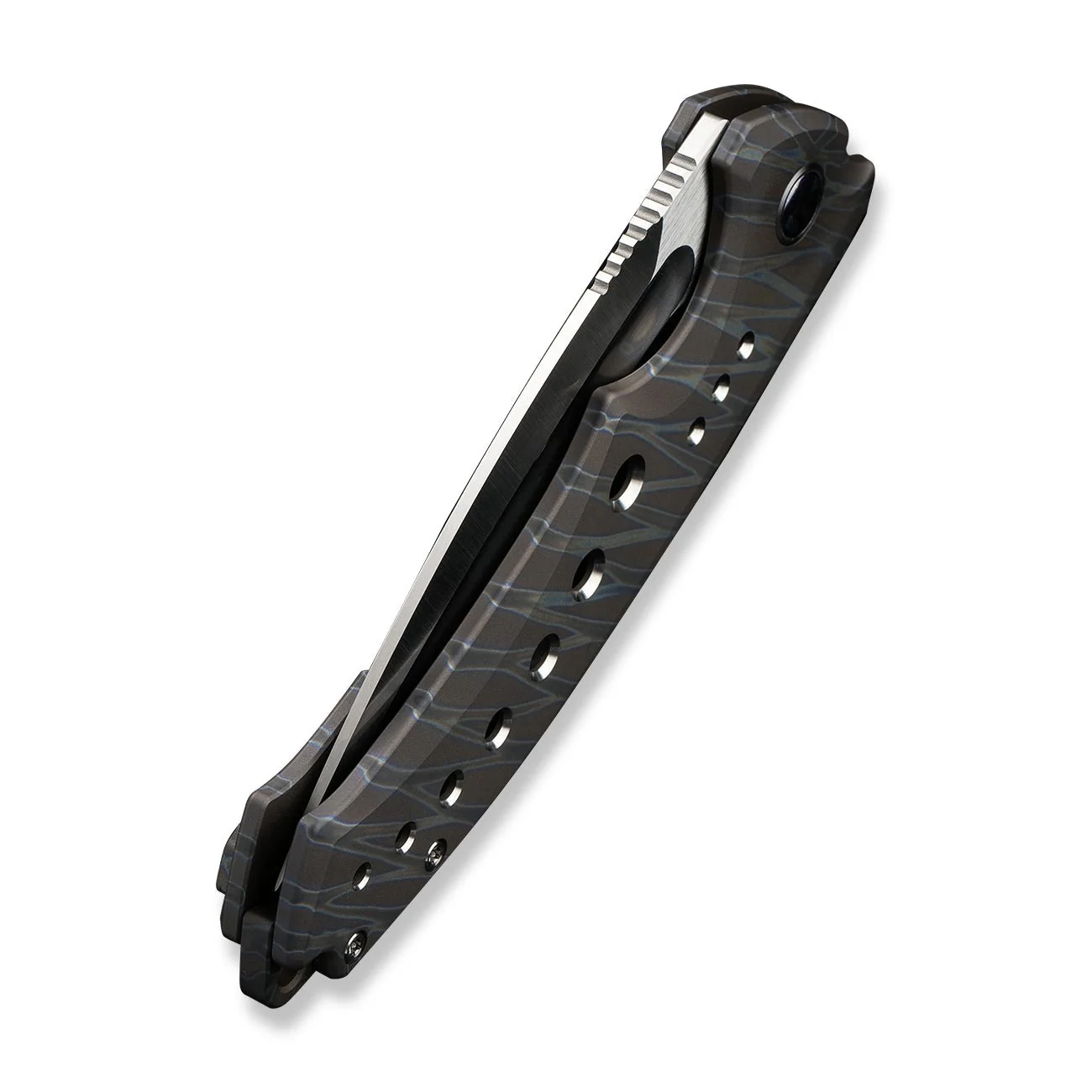 WEKNIFE Nexusia Flipper Knife Titanium Handle (3.48" CPM 20CV Blade) WE22044-3 - Image 8
