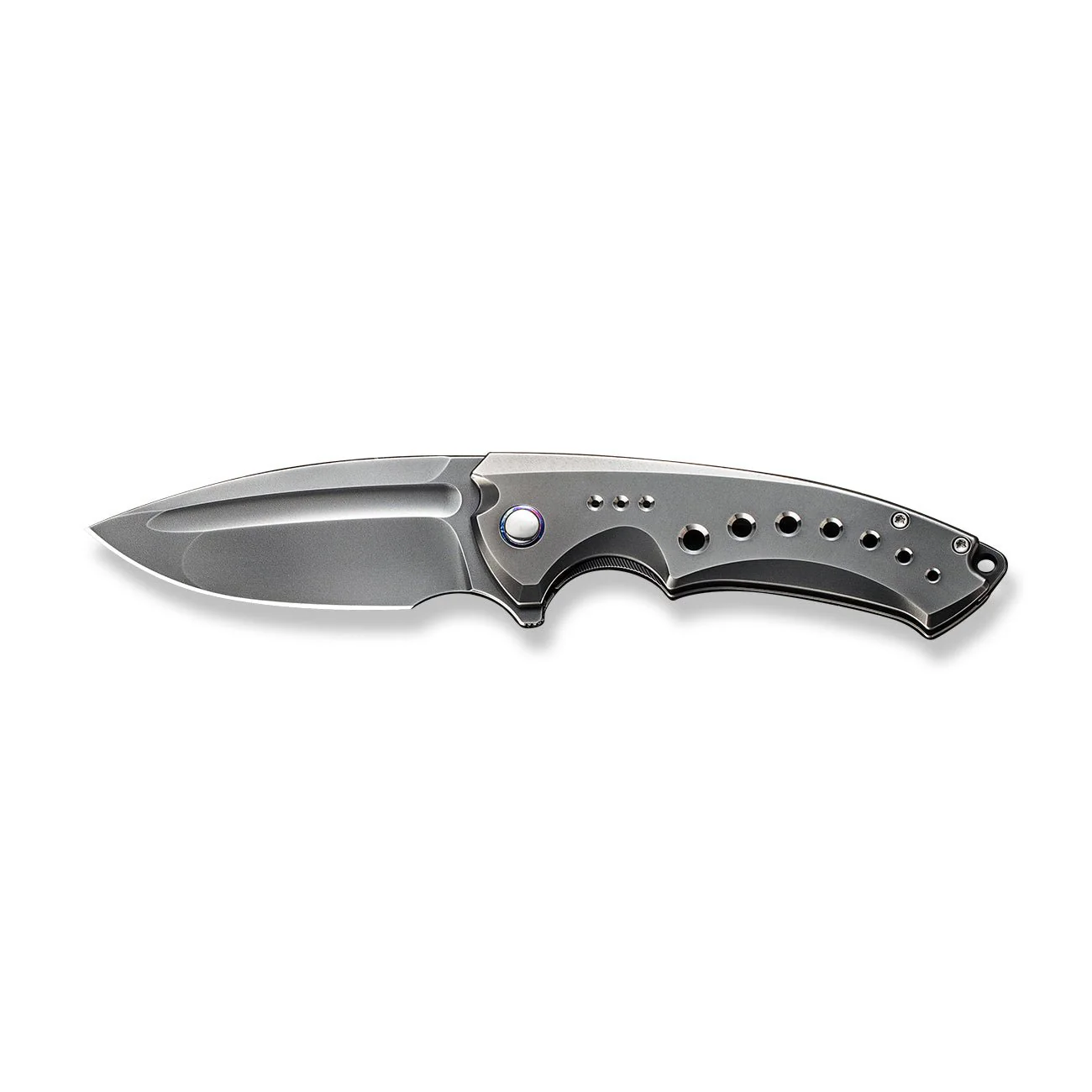 WEKNIFE Nexusia Flipper Knife Titanium Handle (3.48" CPM 20CV Blade) WE22044-6 - Image 4