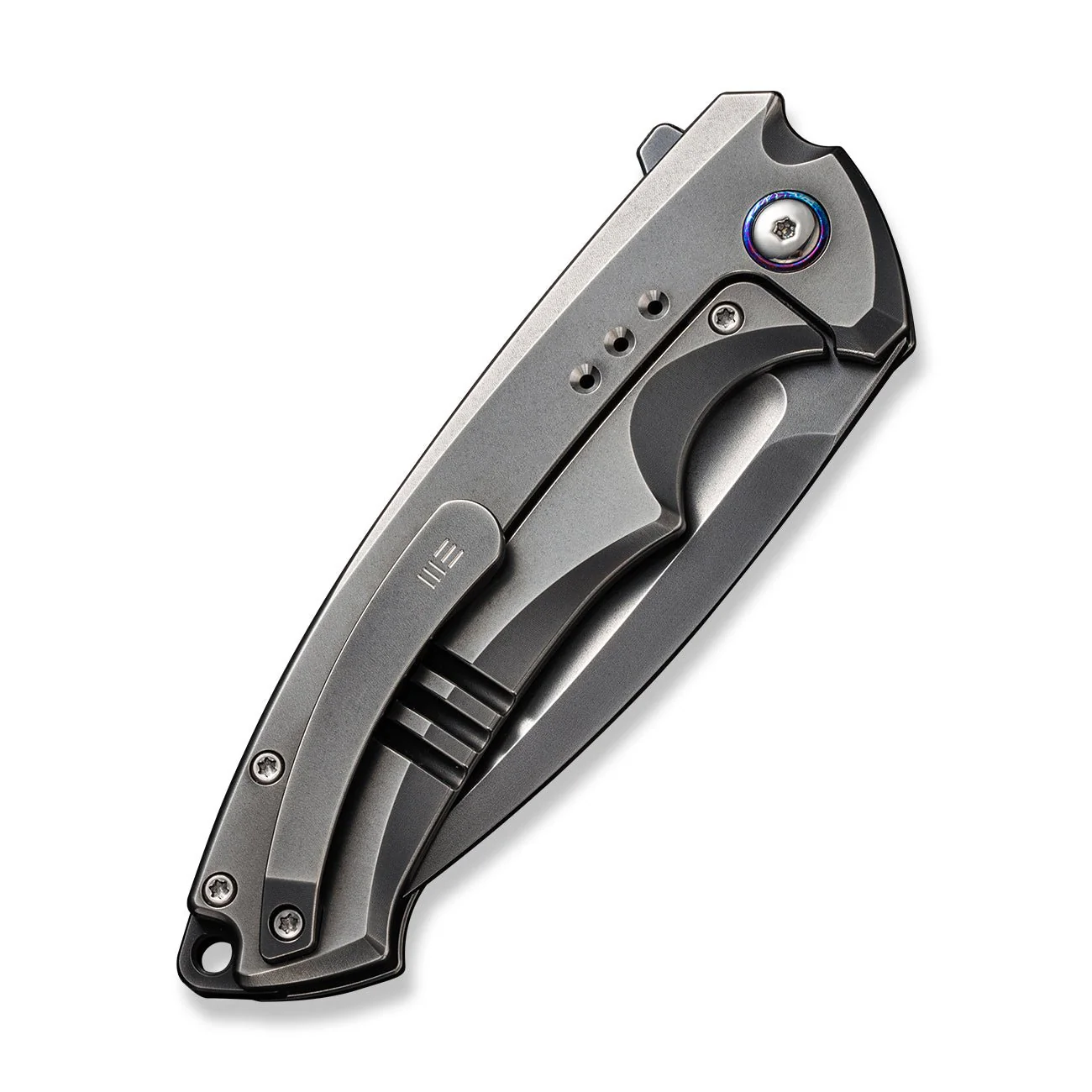 WEKNIFE Nexusia Flipper Knife Titanium Handle (3.48" CPM 20CV Blade) WE22044-6 - Image 7