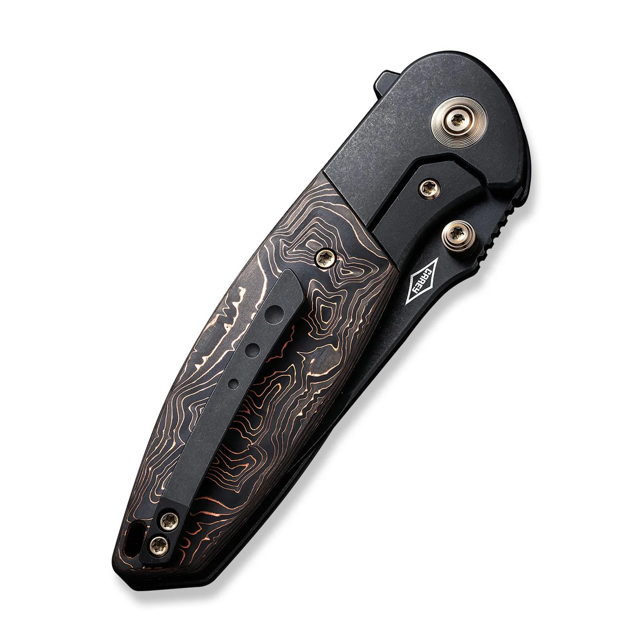 WEKNIFE Nitro Mini Flipper & Thumb Stud Knife Titanium & Carbon Fiber Handle (3.13" CPM 20CV Blade) WE22015-2 - Image 7