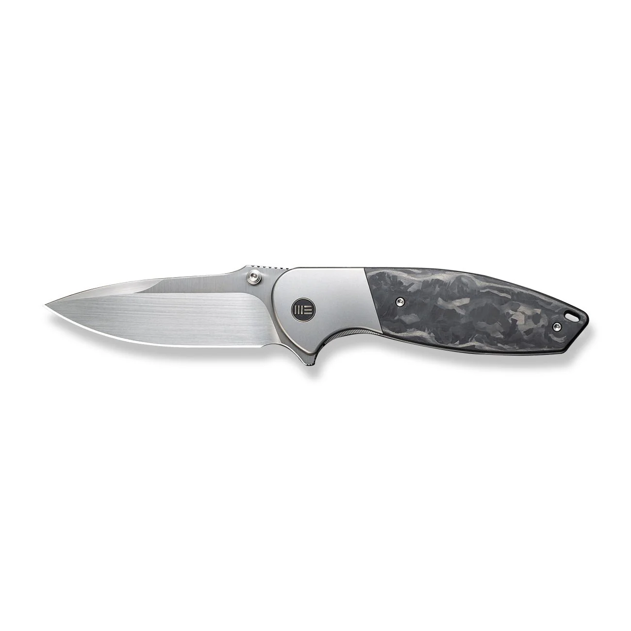 WEKNIFE Nitro OG Flipper & Thumb Stud Knife Titanium & Carbon Fiber Handle (3.75" CPM 20CV Blade) WE23035-1 - Image 4