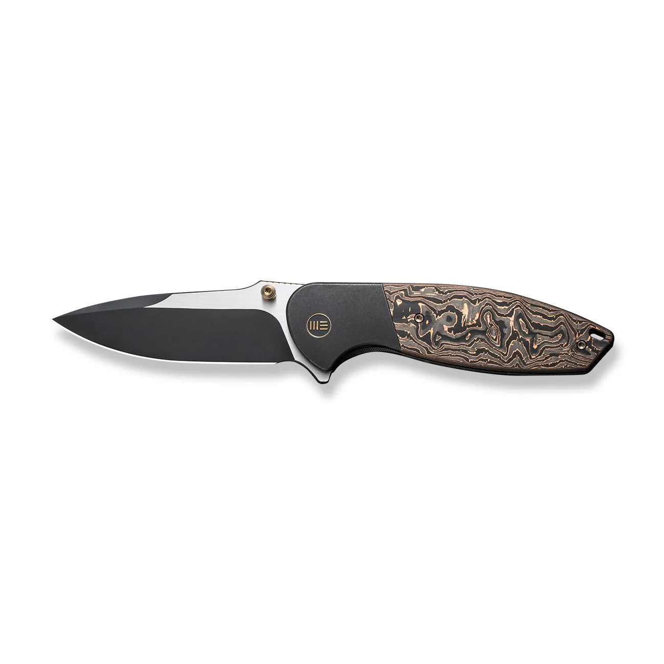 WEKNIFE Nitro OG Flipper & Thumb Stud Knife Titanium & Carbon Fiber Handle (3.75" CPM 20CV Blade) WE23035-2 - Image 4