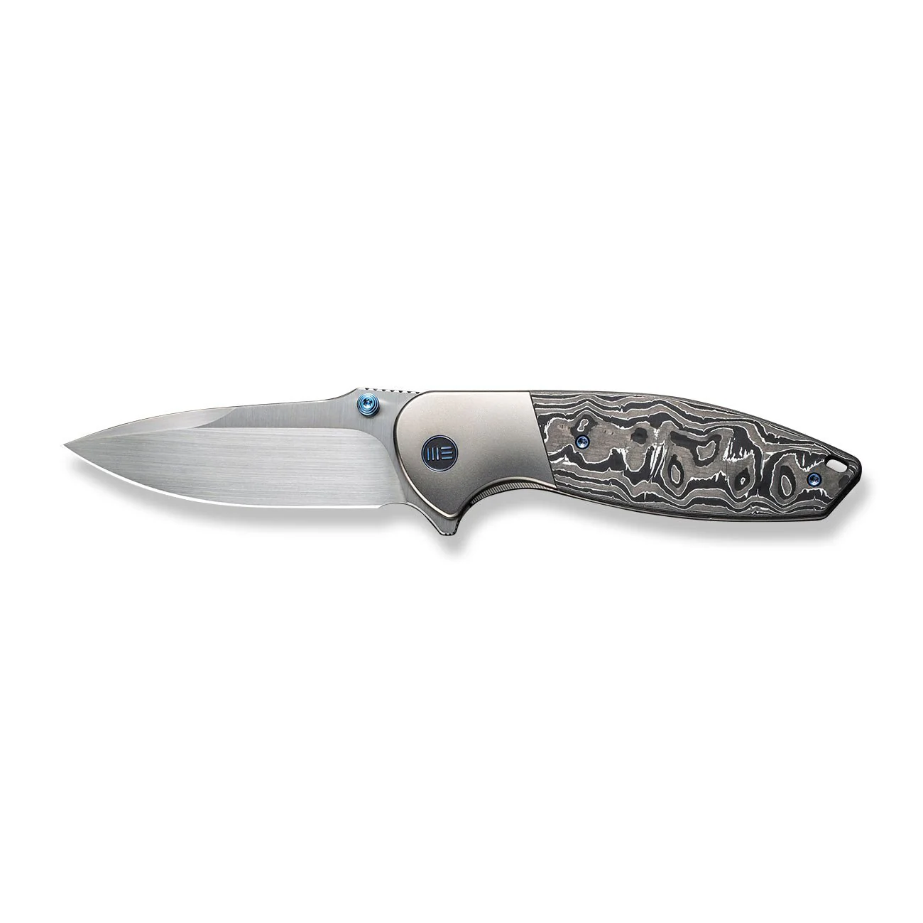 WEKNIFE Nitro OG Flipper & Thumb Stud Knife Titanium & Carbon Fiber Handle (3.75" CPM 20CV Blade) WE23035-3 - Image 4