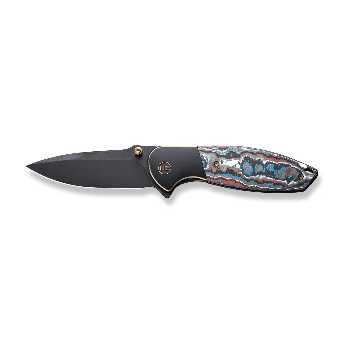 WEKNIFE Nitro OG Flipper & Thumb Stud Knife Titanium & FatCarbon Fiber Handle (3.75" CPM 20CV Blade) WE23035-4 - Image 4