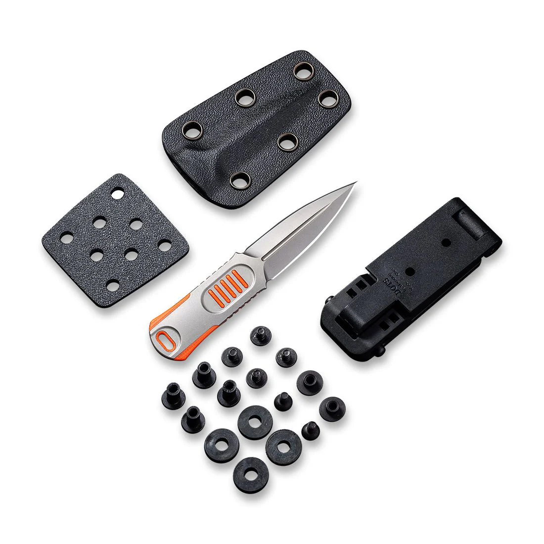 WEKNIFE OSS Fixed Blade Neck Knife With Kydex Sheath (2.22" CPM 20CV Blade) 2017B - Image 4