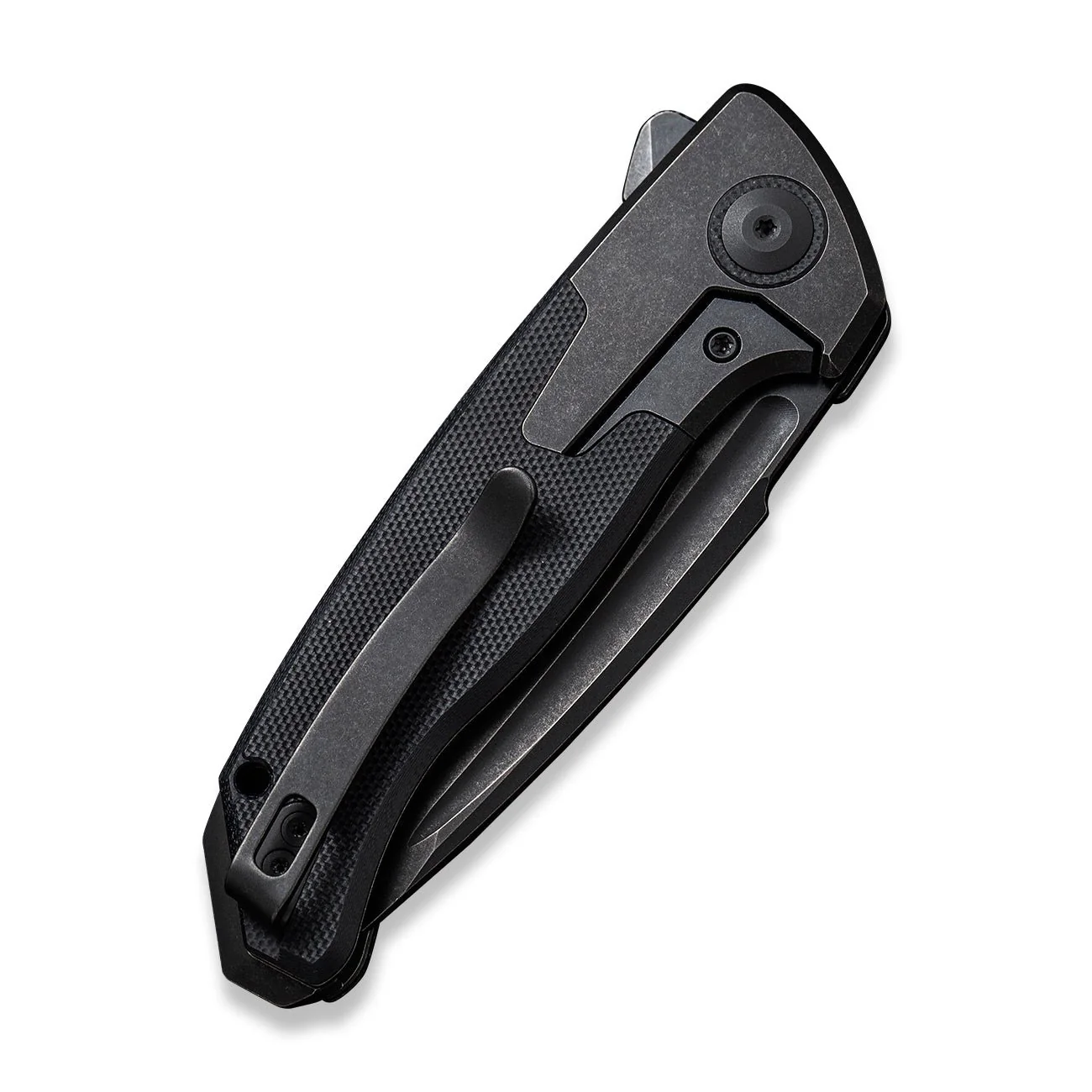WEKNIFE Press Check Flipper Knife Titanium & G10 Handle (3.15" CPM 20CV Balde) WE20078A-1 - Image 6