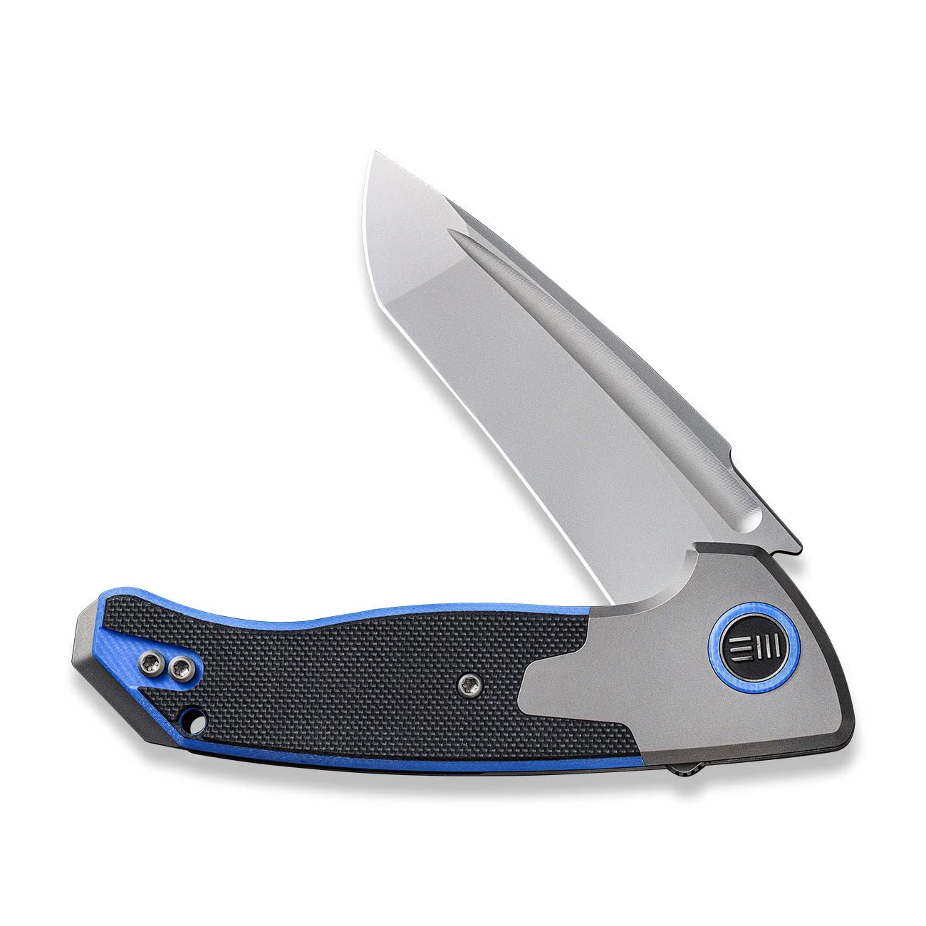 WEKNIFE Press Check Flipper Knife Titanium & G10 Handle (3.15" CPM 20CV Balde) WE20078A-2 - Image 4