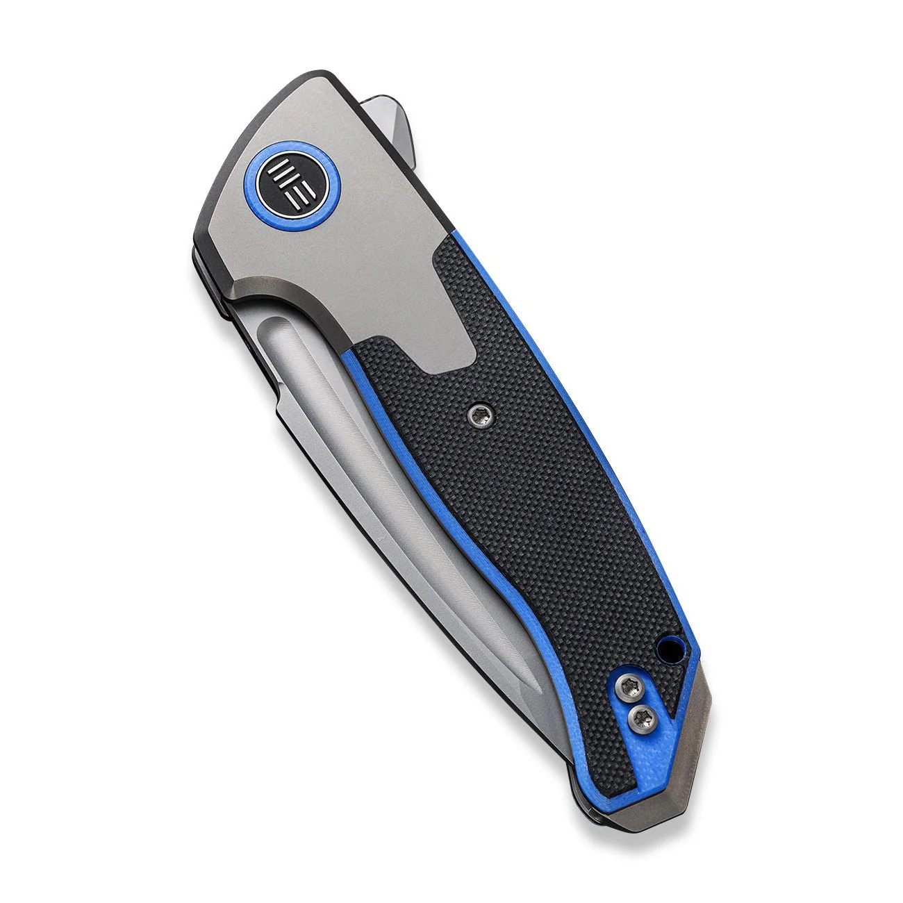 WEKNIFE Press Check Flipper Knife Titanium & G10 Handle (3.15" CPM 20CV Balde) WE20078A-2 - Image 5