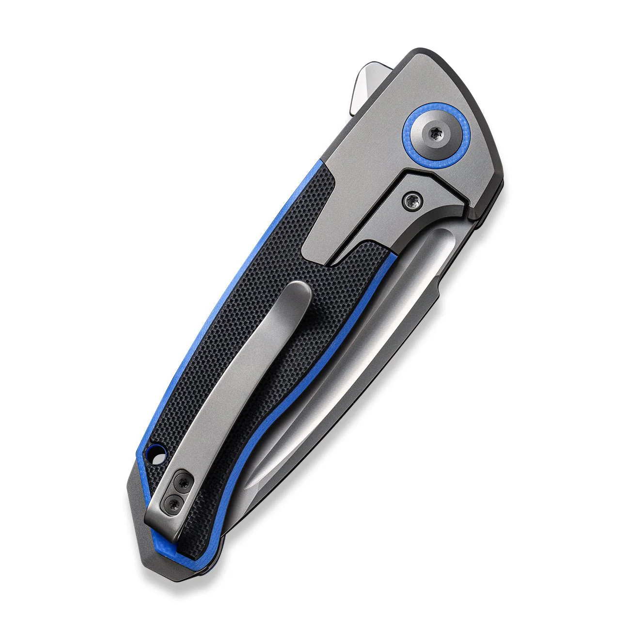 WEKNIFE Press Check Flipper Knife Titanium & G10 Handle (3.15" CPM 20CV Balde) WE20078A-2 - Image 6