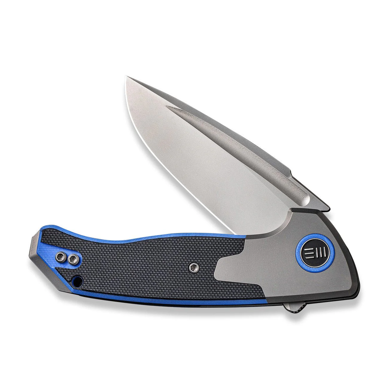 WEKNIFE Press Check Flipper Knife Titanium & G10 Handle (3.15" CPM 20CV Balde) WE20078B-2 - Image 4