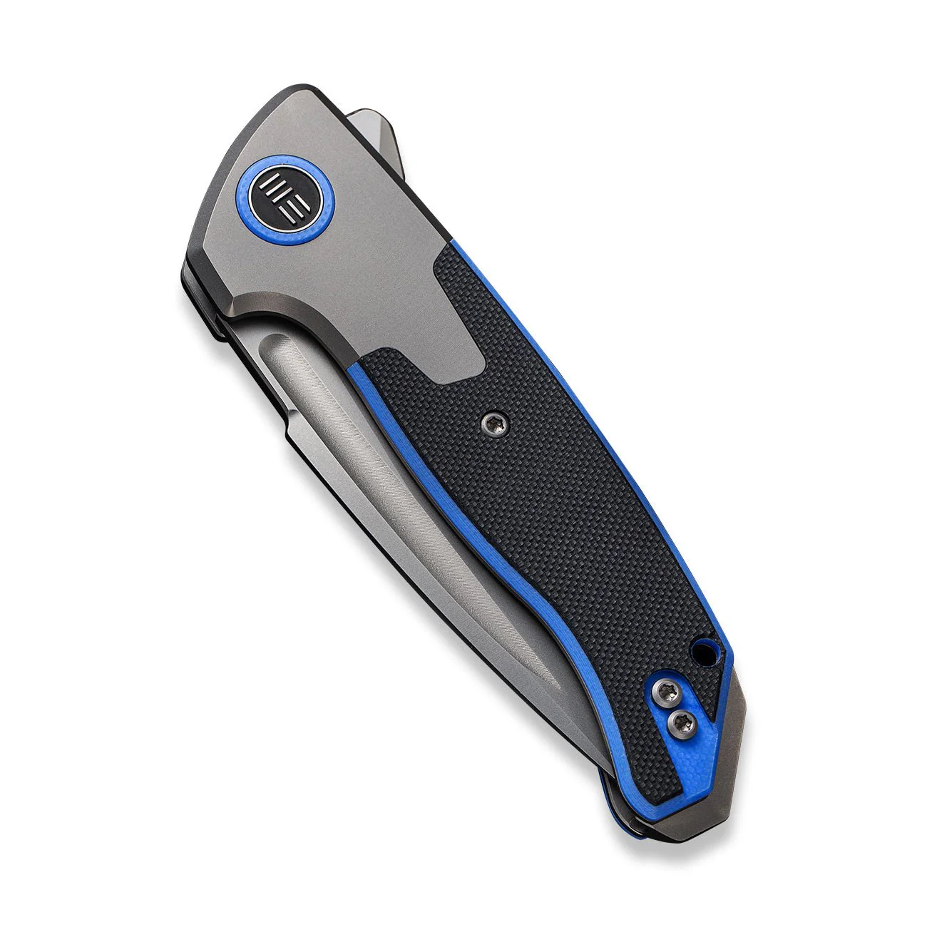 WEKNIFE Press Check Flipper Knife Titanium & G10 Handle (3.15" CPM 20CV Balde) WE20078B-2 - Image 5