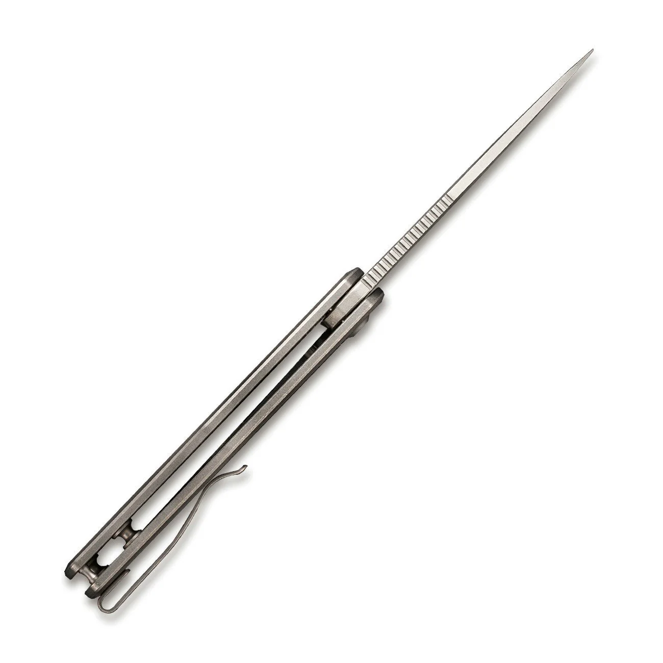 WEKNIFE Primoris Flipper Knife Titanium Handle (3.47" CPM 20CV Blade) WE20047A-1 - Image 8