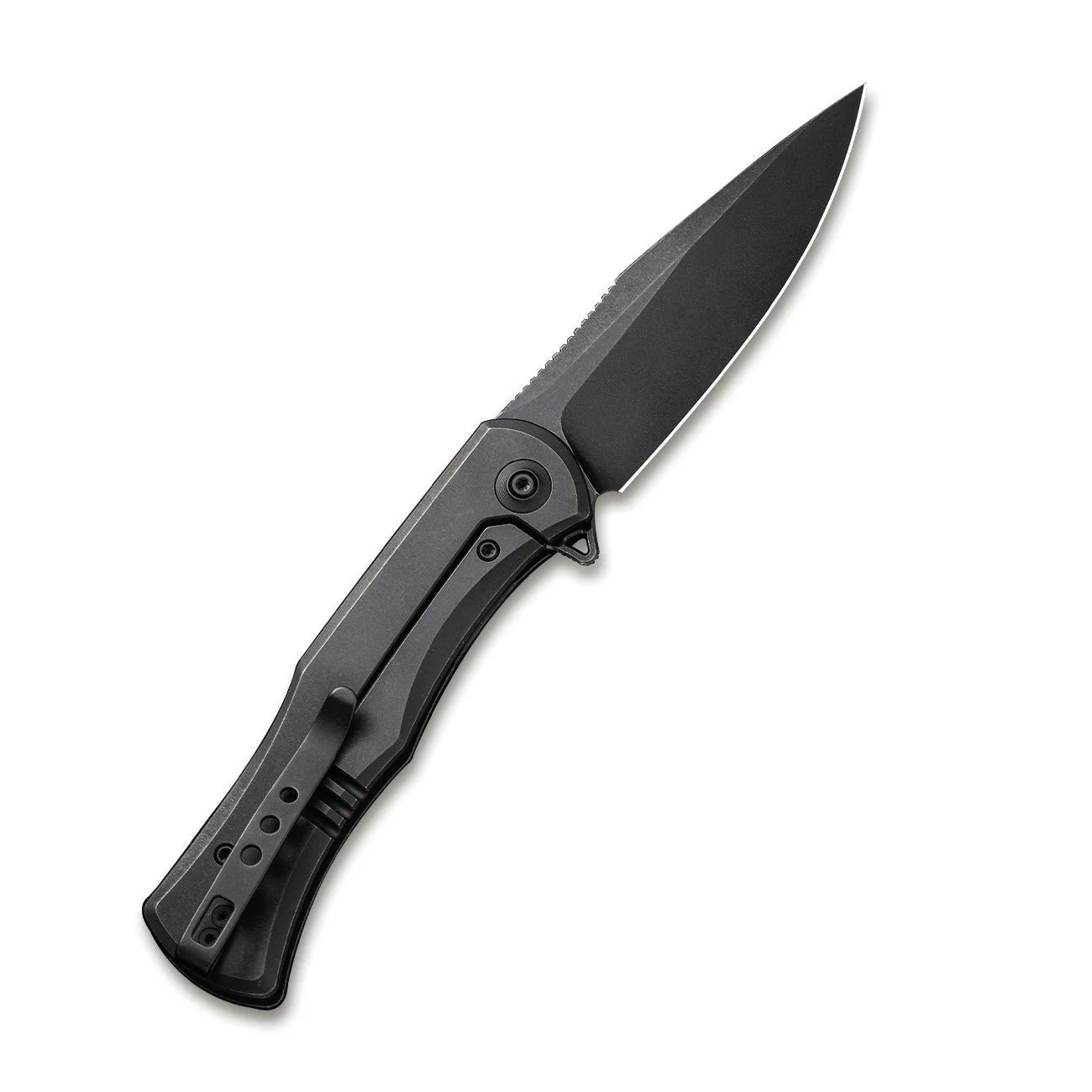 WEKNIFE Primoris Flipper Knife Titanium & Carbon Fiber Handle (3.47" CPM 20CV Blade) WE20047B-1 - Image 2