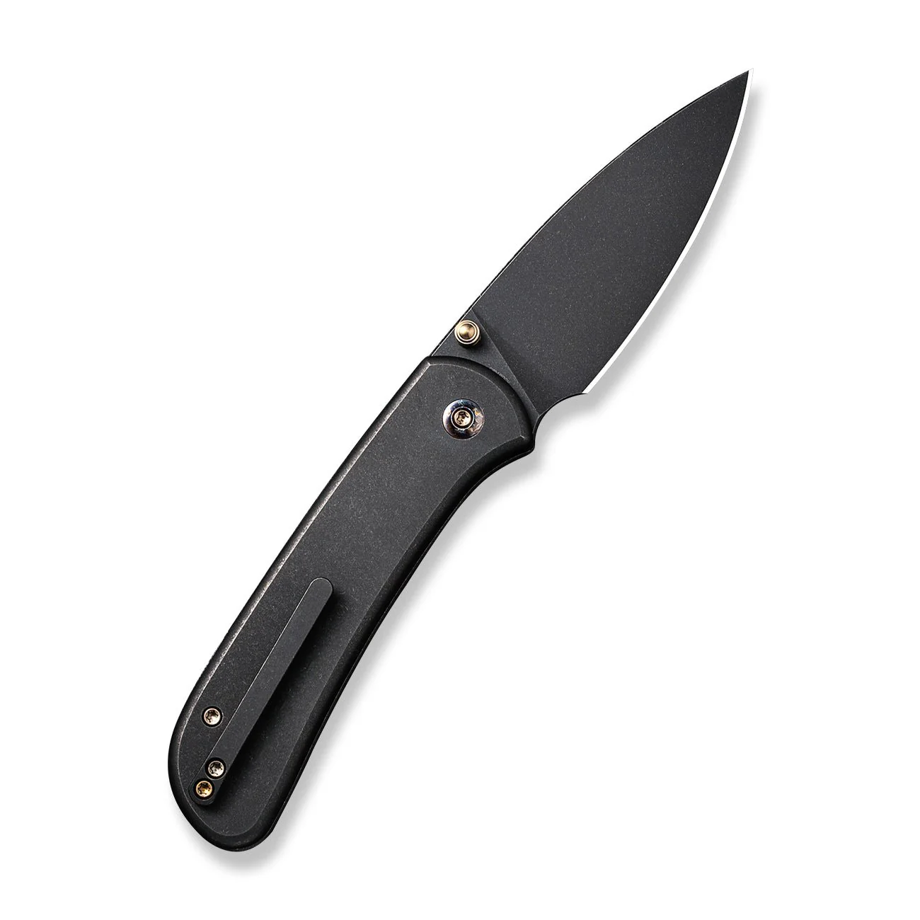 WEKNIFE Qubit Thumb Stud & Button Lock Knife Titanium Handle (3.2" CPM 20CV Blade) WE22030F-1 - Image 2