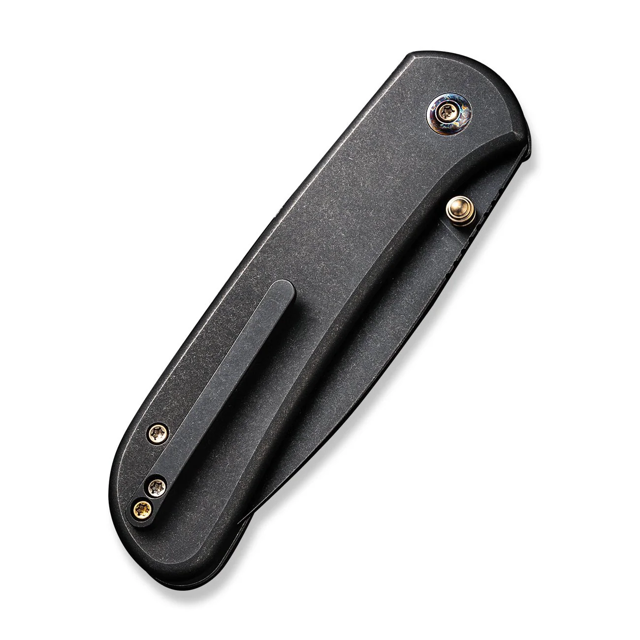 WEKNIFE Qubit Thumb Stud & Button Lock Knife Titanium Handle (3.2" CPM 20CV Blade) WE22030F-1 - Image 7