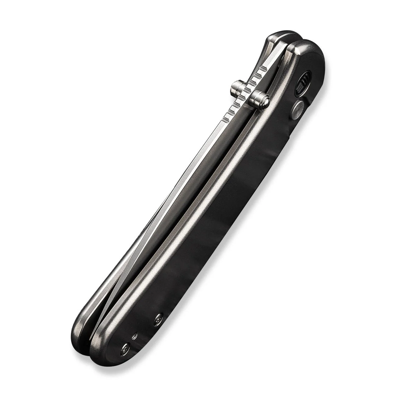 WEKNIFE Qubit Thumb Stud & Button Lock Knife Titanium Handle (3.2" CPM 20CV Blade) WE22030F-2 - Image 8
