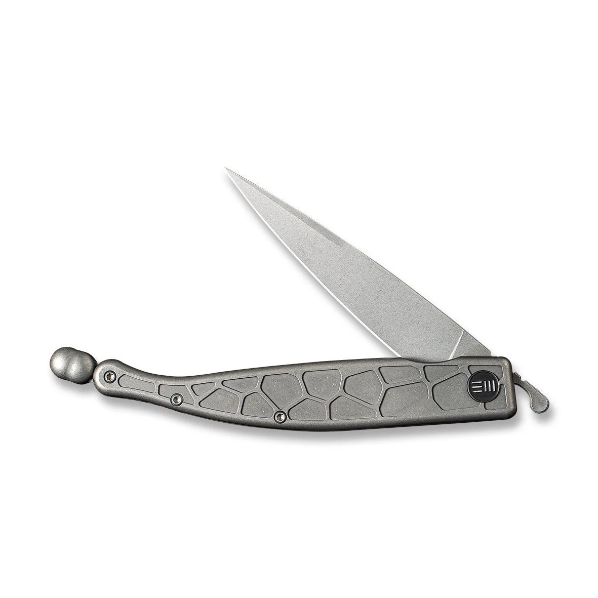 WEKNIFE Roman Front Flipper Knife Titanium Handle (3.95" CPM S35VN Blade) 2008B - Image 4
