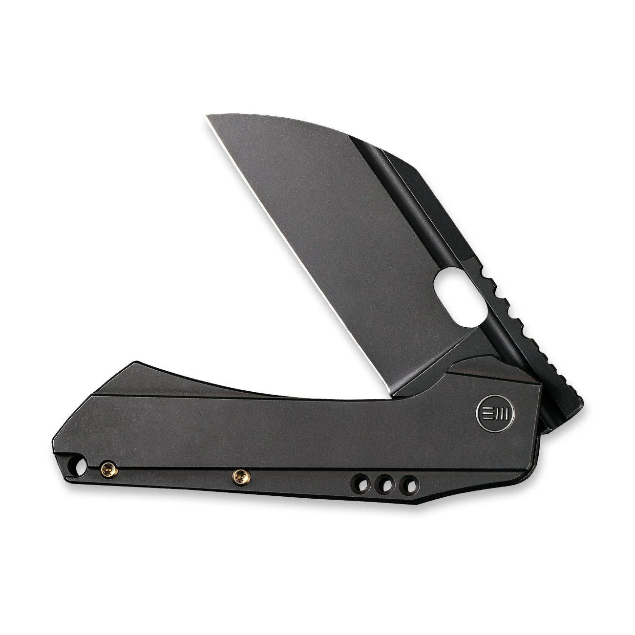 WEKNIFE Roxi 3 Front Flipper & Thumb Hole Knife Titanium Handle (3.14" CPM S35VN Blade) WE19072-2 - Image 4