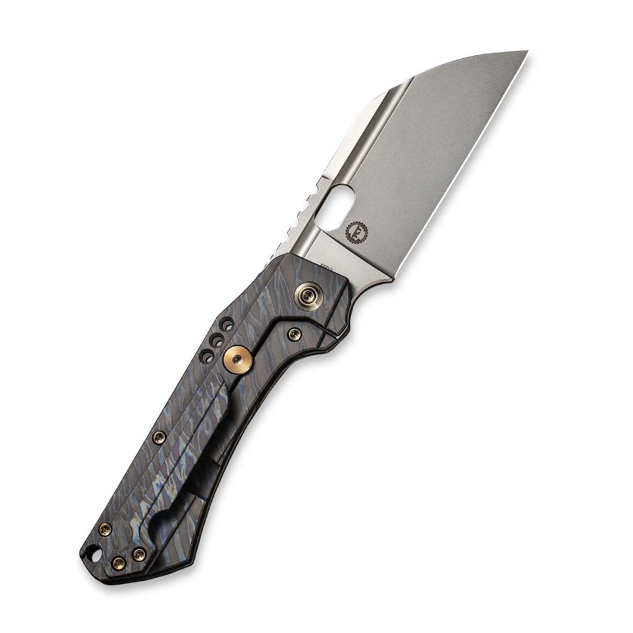 WEKNIFE Roxi 3 Front Flipper & Thumb Hole Knife Titanium Handle (3.14" CPM S35VN Blade) WE19072-3 - Image 2