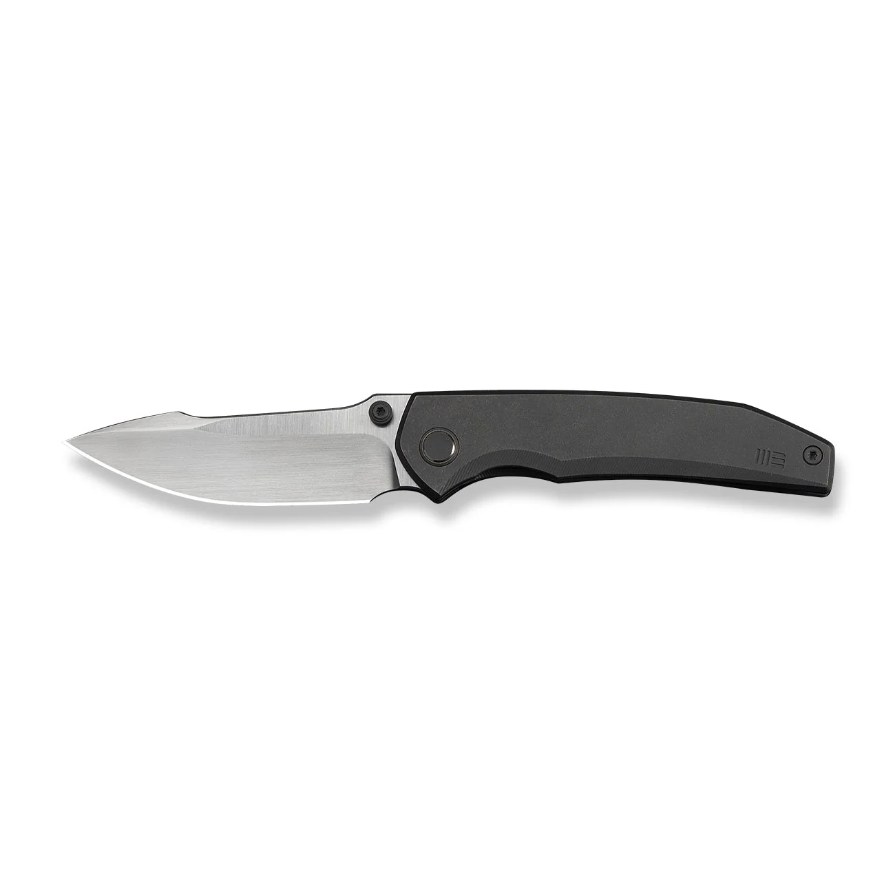 WEKNIFE Ryson Thumb Stud Knife Gray Titanium Handle (3.33" Hand Rubbed Satin Bohler M390 Blade) WE24086-2 - Image 4