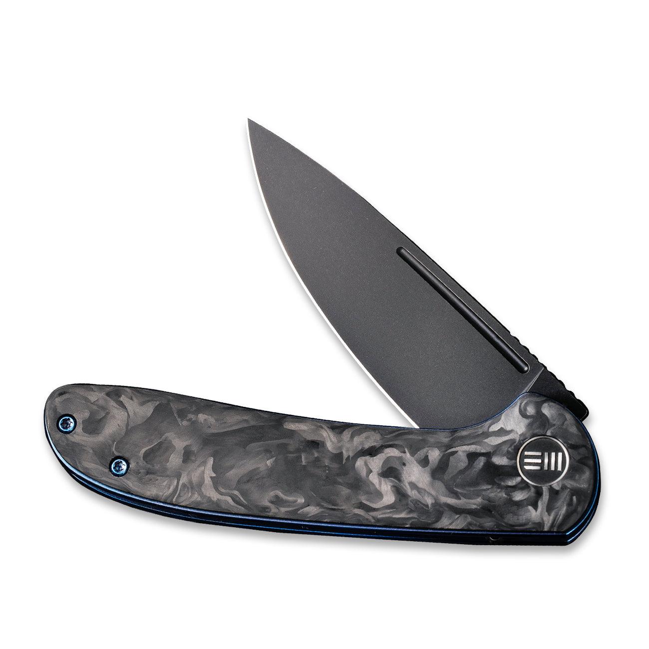 WEKNIFE Saakshi Flipper Knife Carbon Fiber Handle (3.30" CPM 20CV Blade) WE20020C-2 - Image 4