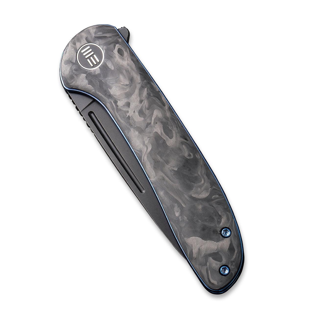 WEKNIFE Saakshi Flipper Knife Carbon Fiber Handle (3.30" CPM 20CV Blade) WE20020C-2 - Image 5