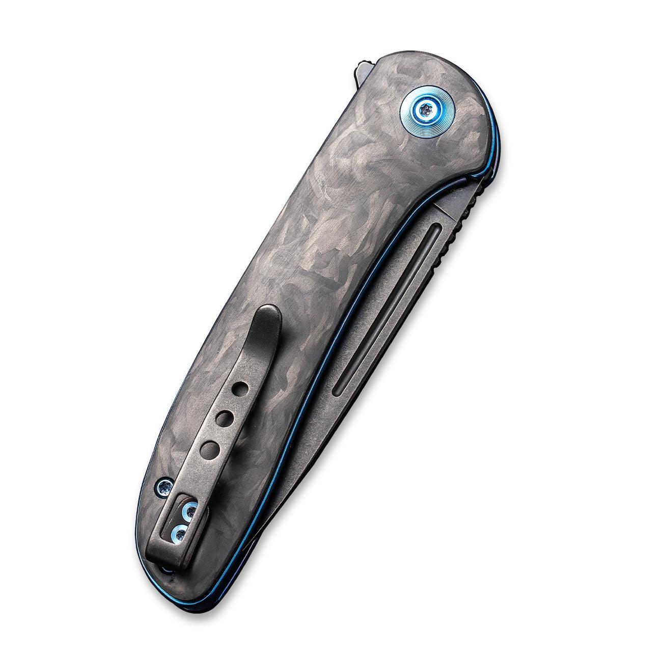 WEKNIFE Saakshi Flipper Knife Carbon Fiber Handle (3.30" CPM 20CV Blade) WE20020C-2 - Image 6
