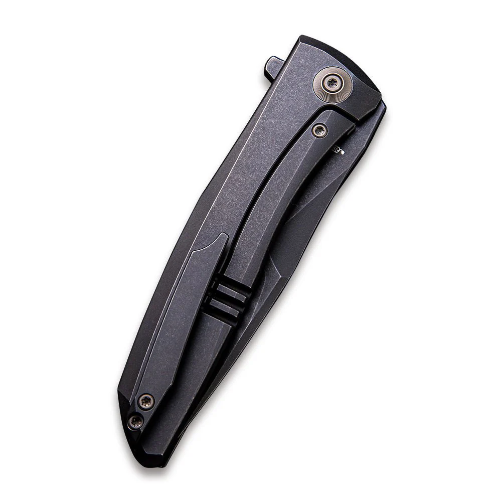 WEKNIFE Scoppio Flipper Knife Titanium Handle (3.63" CPM 20CV Blade) 923D - Image 6