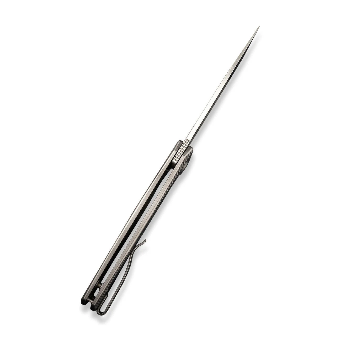 WEKNIFE Seer Flipper Knife Titanium Handle (3.48" CPM 20CV Blade) WE20015-3 - Image 8