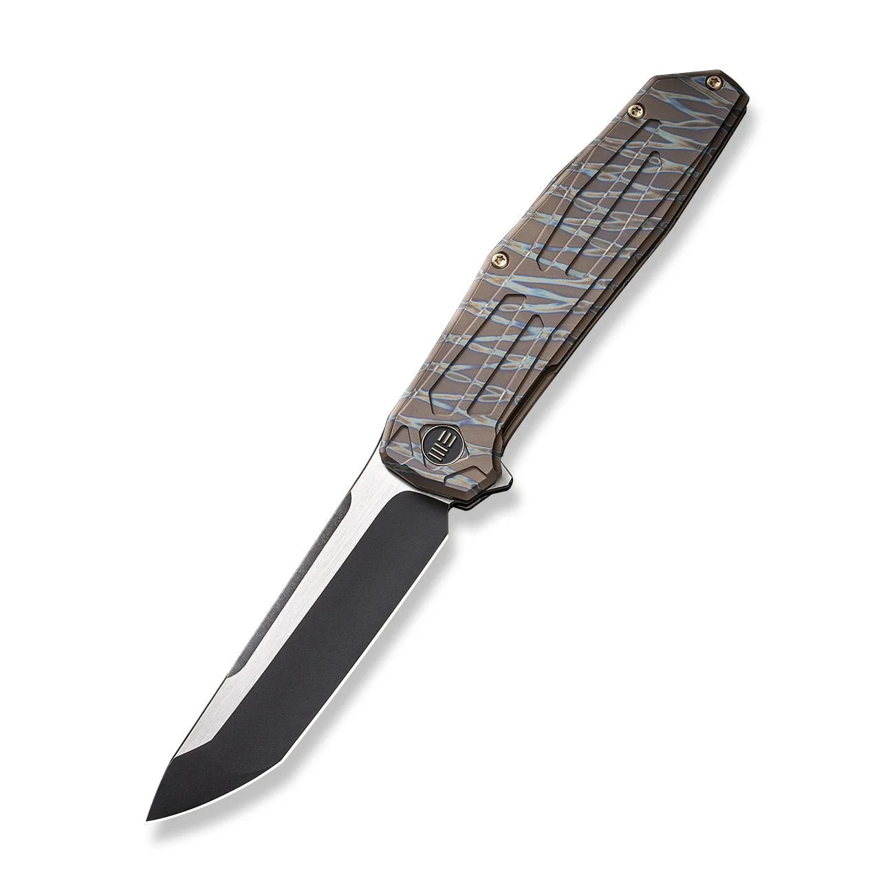 WEKNIFE Shadowfire Flipper Knife Titanium Handle (3.97" CPM 20CV Blade) WE22035-4 - Image 3