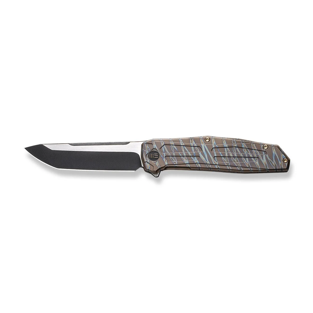 WEKNIFE Shadowfire Flipper Knife Titanium Handle (3.97" CPM 20CV Blade) WE22035-4 - Image 4