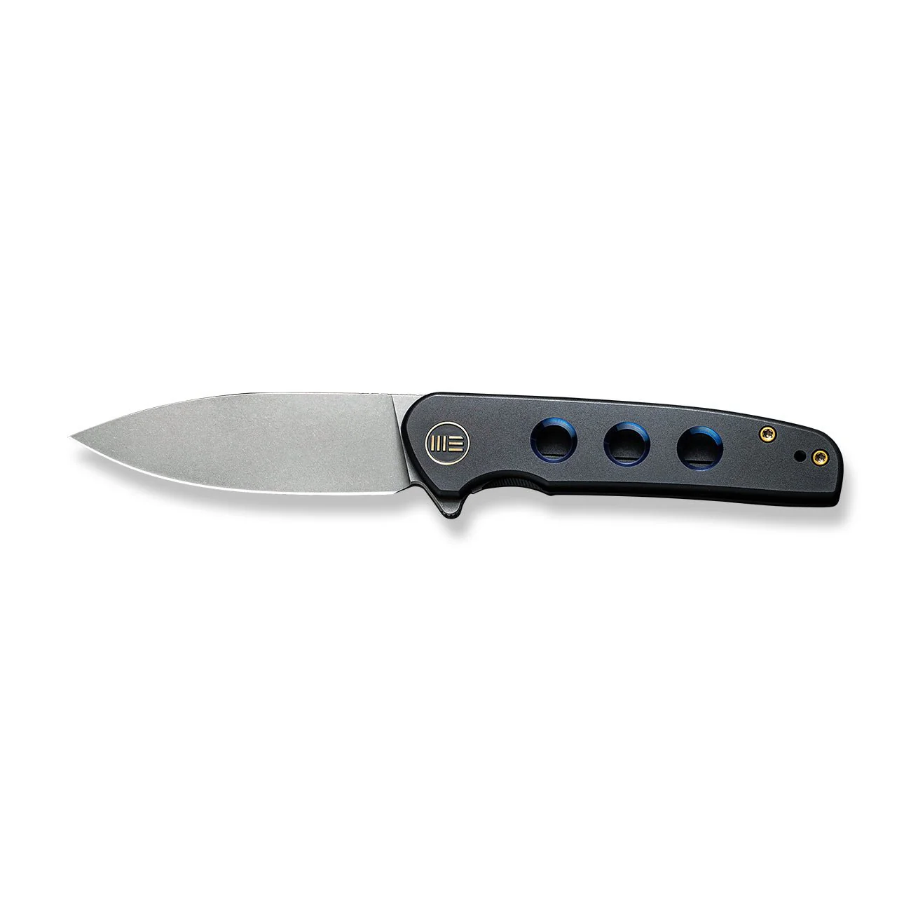 WEKNIFE Shakan Flipper Knife Titanium Handle (2.97" CPM 20CV Blade) WE20052B-1 - Image 4