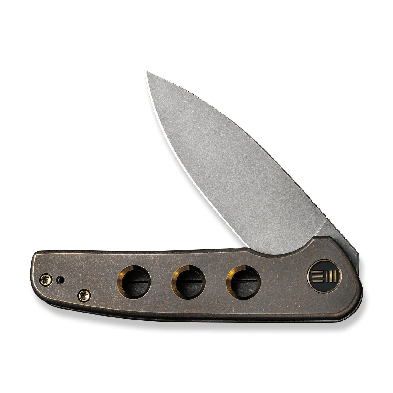 WEKNIFE Shakan Flipper Knife Titanium Handle (2.97" CPM 20CV Blade) WE20052B-2 - Image 5