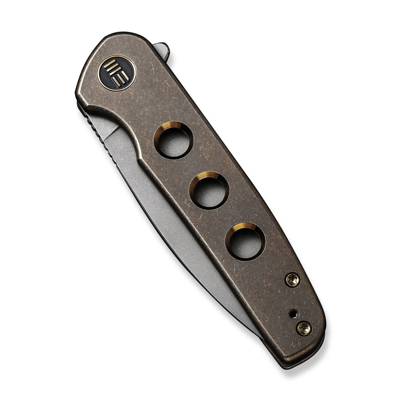 WEKNIFE Shakan Flipper Knife Titanium Handle (2.97" CPM 20CV Blade) WE20052B-2 - Image 6