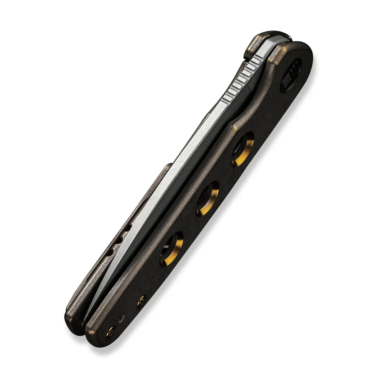 WEKNIFE Shakan Flipper Knife Titanium Handle (2.97" CPM 20CV Blade) WE20052B-2 - Image 8