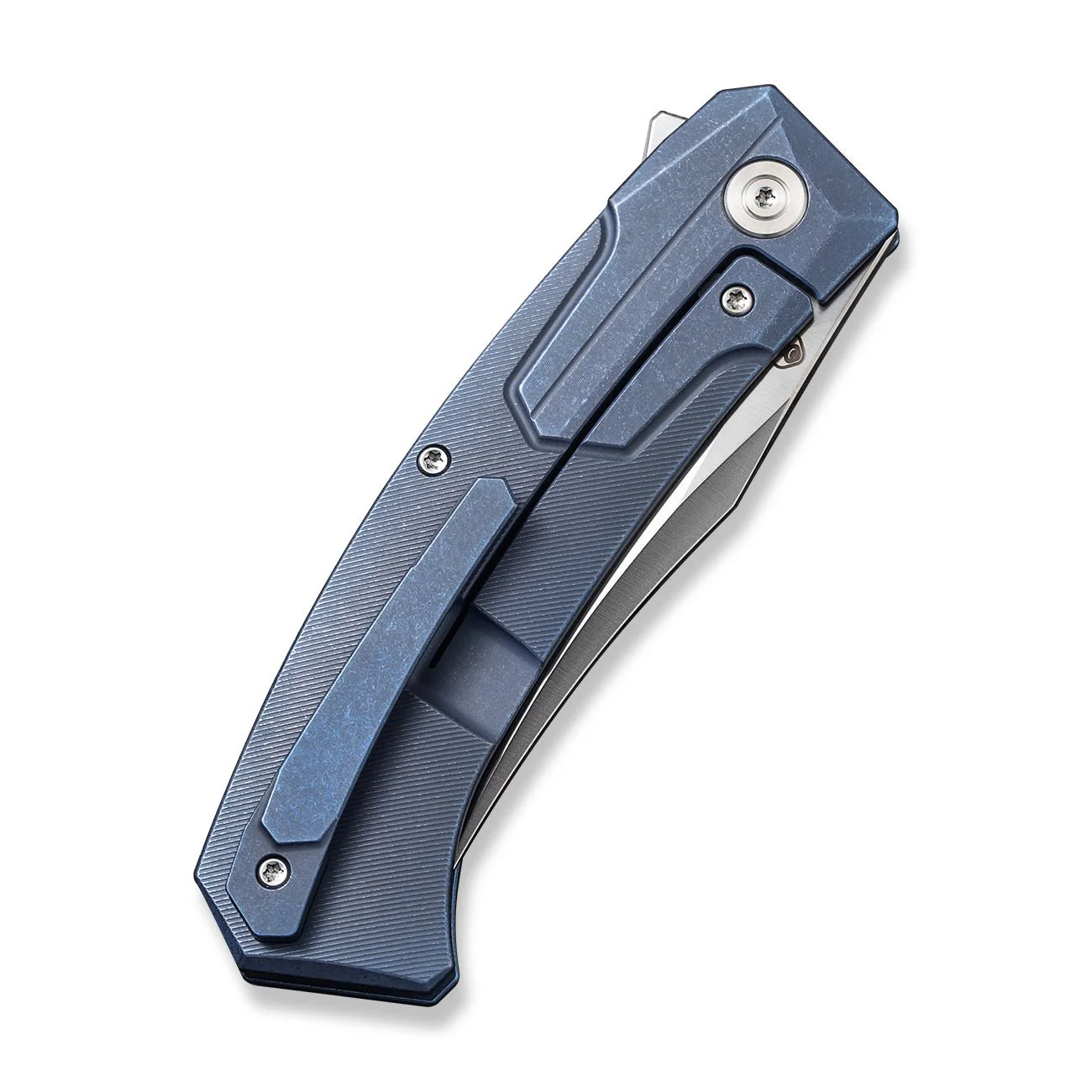 WEKNIFE Shuddan Flipper Knife Titanium Handle (3.48" CPM 20CV Blade) WE21015-2 - Image 7