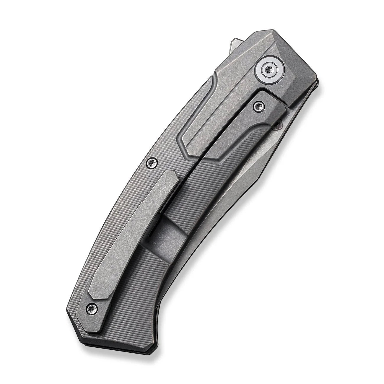 WEKNIFE Shuddan Flipper Knife Titanium Handle (3.48" CPM 20CV Blade) WE21015-4 - Image 7
