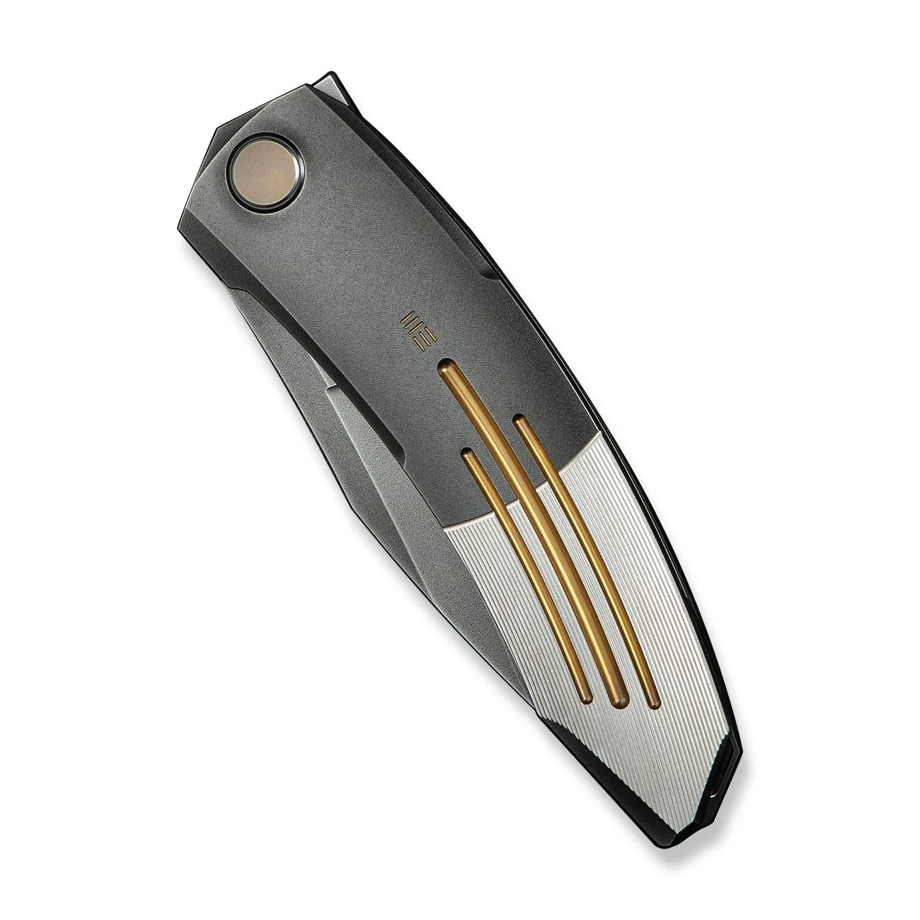 WEKNIFE Sine Wave Flipper Knife Titanium Handle (3.98" M390 Blade) WE23069B-3 - Image 6