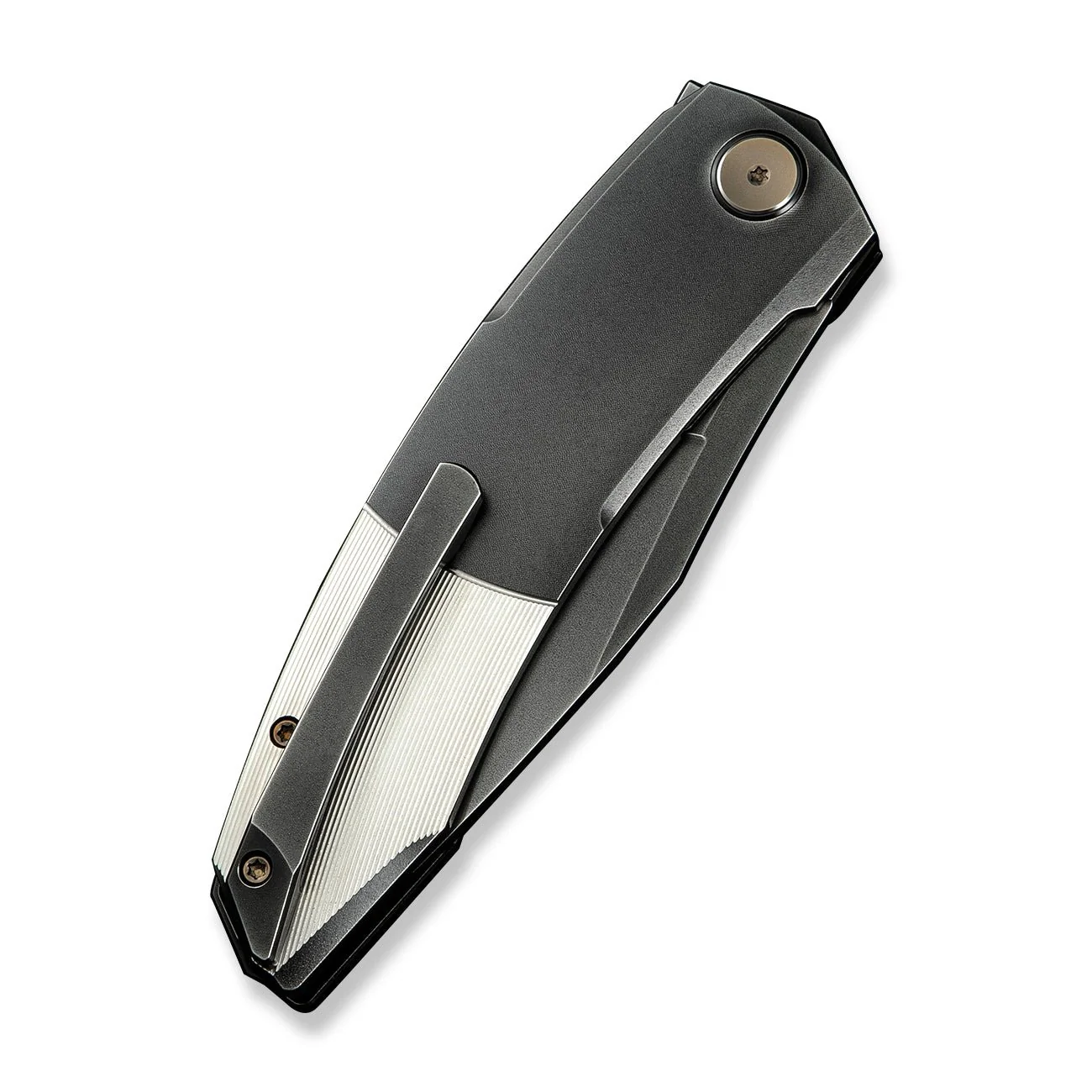 WEKNIFE Sine Wave Flipper Knife Titanium Handle (3.98" M390 Blade) WE23069B-3 - Image 7