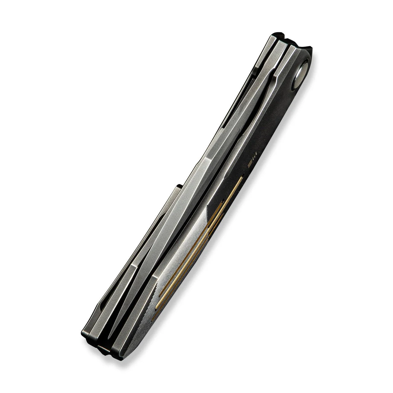 WEKNIFE Sine Wave Flipper Knife Titanium Handle (3.98" M390 Blade) WE23069B-3 - Image 8