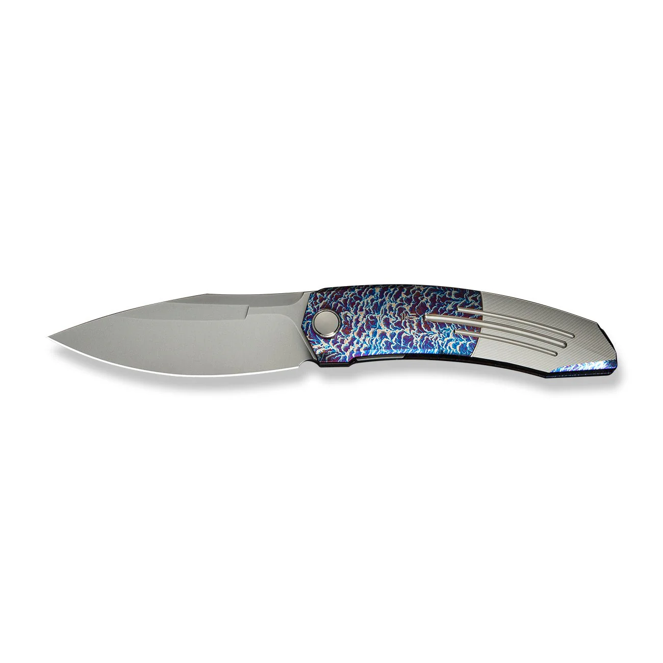 WEKNIFE Sine Wave Flipper Knife Titanium Handle (3.98" M390 Blade) WE23069B-4 - Image 4