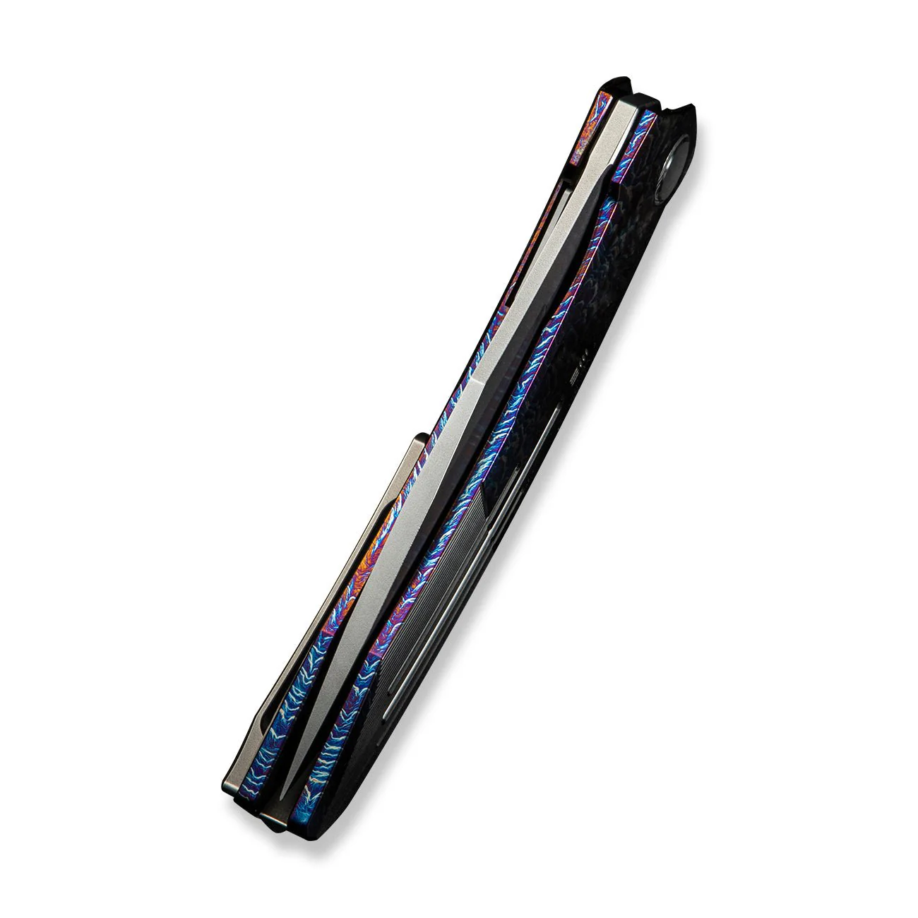 WEKNIFE Sine Wave Flipper Knife Titanium Handle (3.98" M390 Blade) WE23069B-4 - Image 8
