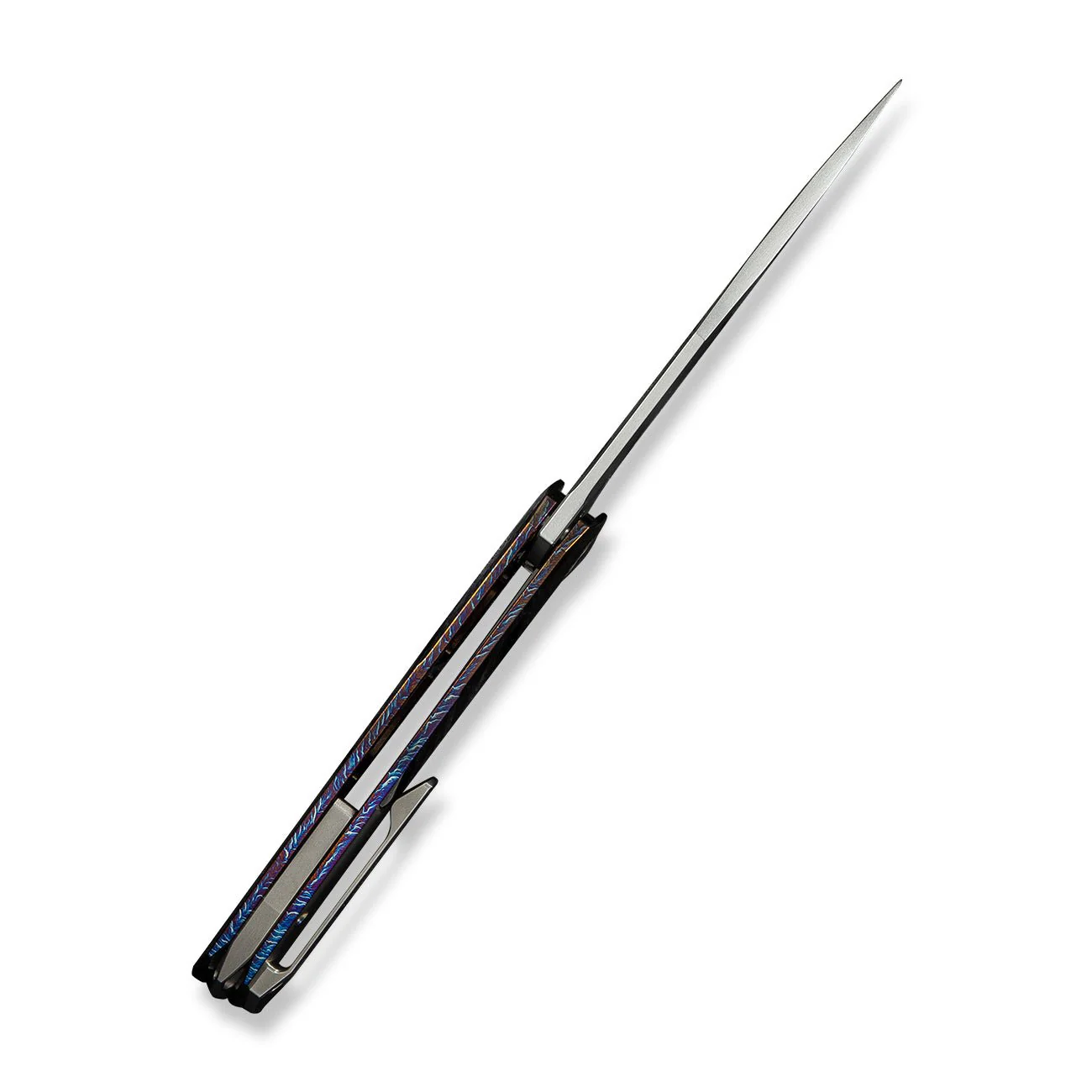 WEKNIFE Sine Wave Flipper Knife Titanium Handle (3.98" M390 Blade) WE23069B-4 - Image 9