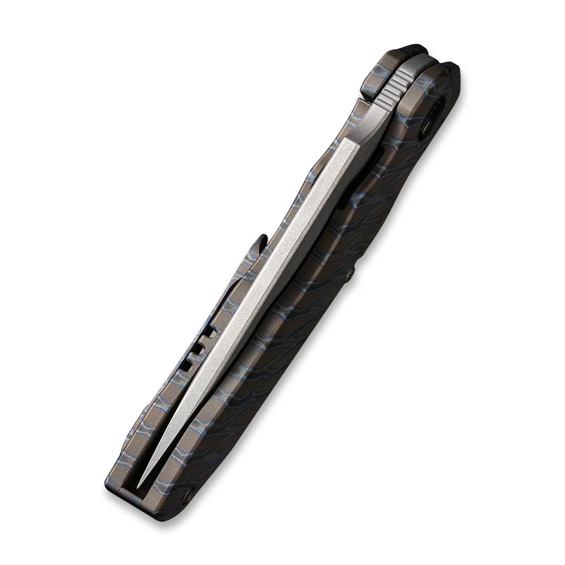 WEKNIFE Skreech Flipper Knife Titanium Handle (3.24" CPM 20CV Blade) 2014C - Image 7
