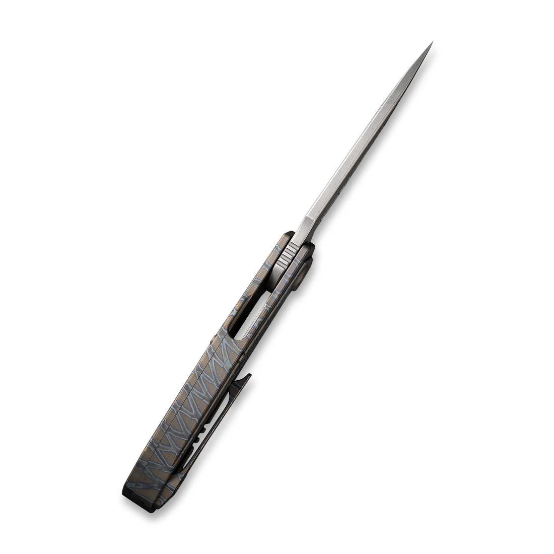 WEKNIFE Skreech Flipper Knife Titanium Handle (3.24" CPM 20CV Blade) 2014C - Image 8