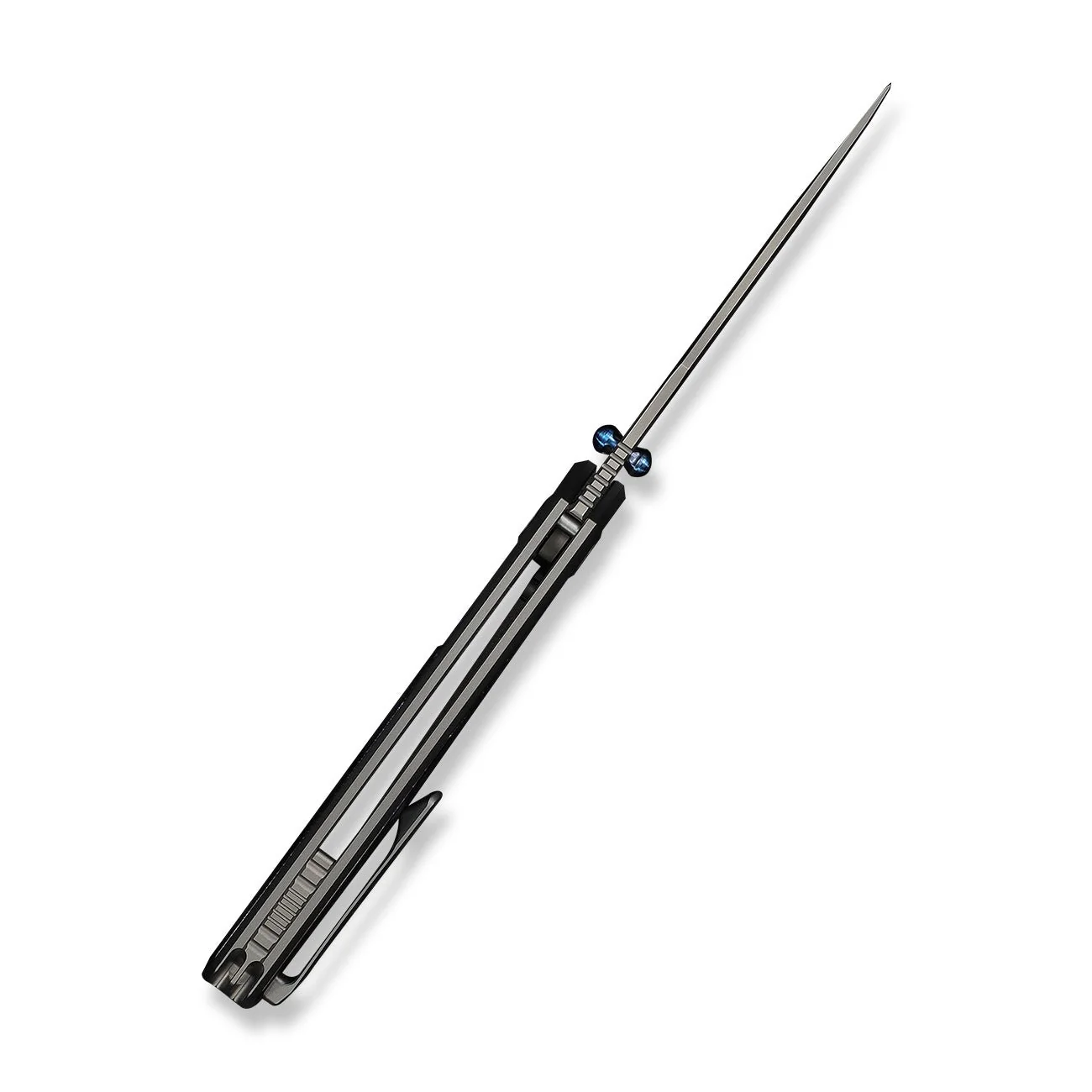 WEKNIFE Skynix Flipper & Thumb Stud Knife Titanium Handle (3.7" M390 Blade, Satin Flat) WE24087-2 - Image 9
