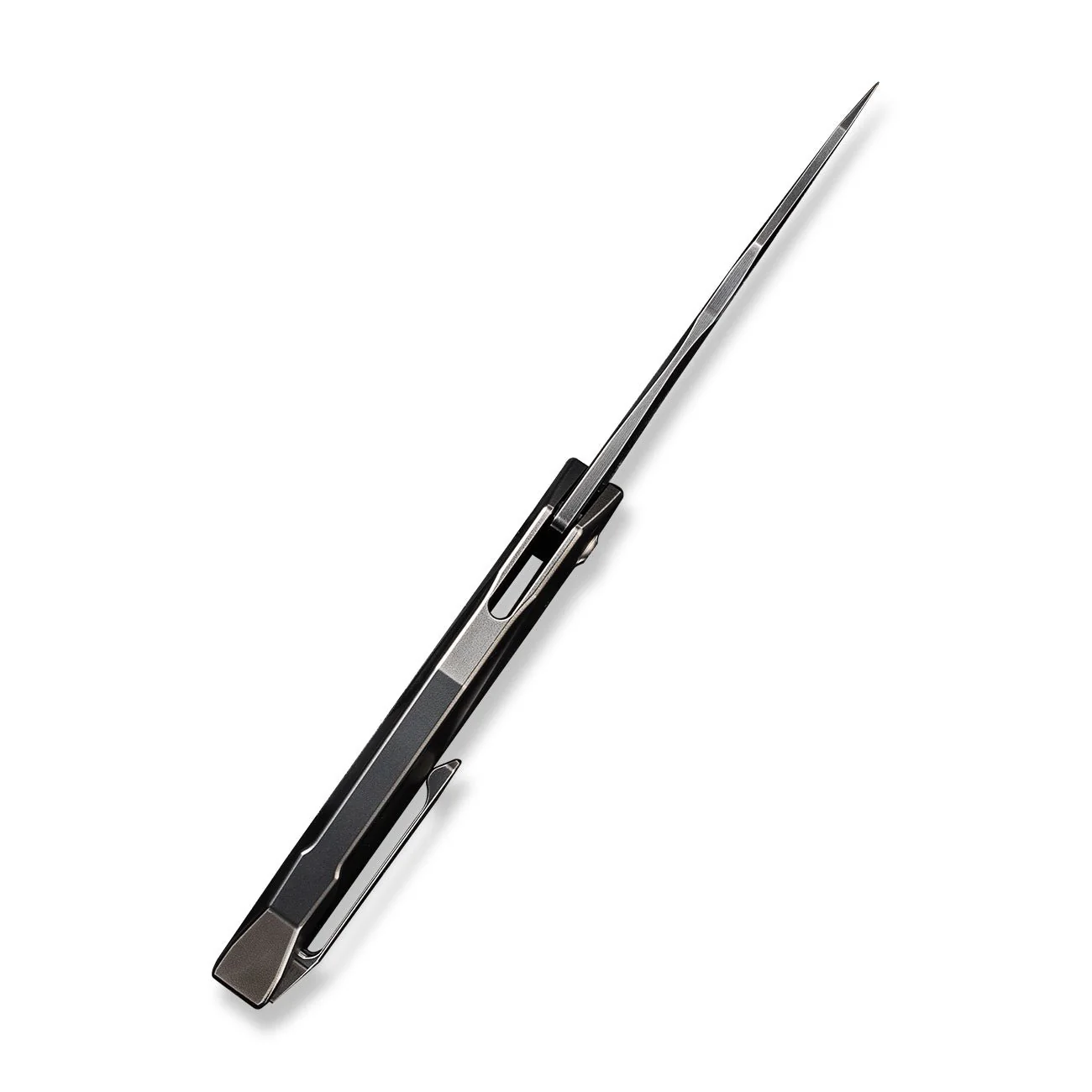 WEKNIFE Solid Flipper Knife Titanium Handle (3.88" CPM 20CV Blade) WE22028-6 - Image 9