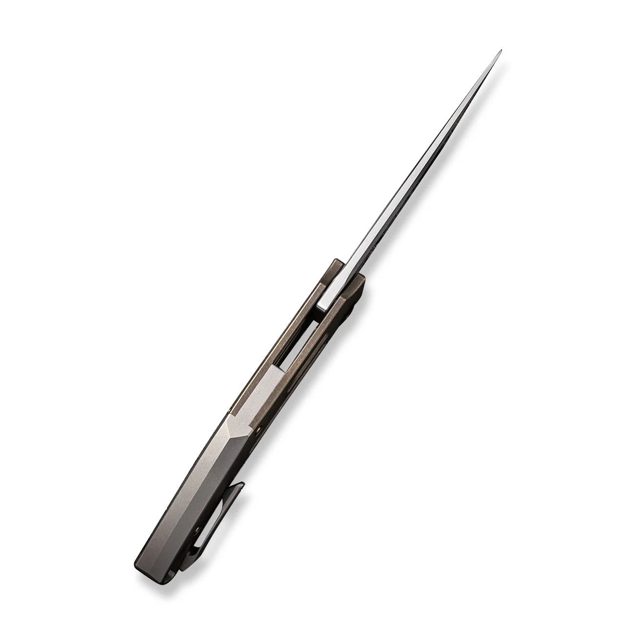 WEKNIFE Speedliner Flipper Knife Titanium Handle (3.39" CPM 20CV Blade) WE22045C-2 - Image 9